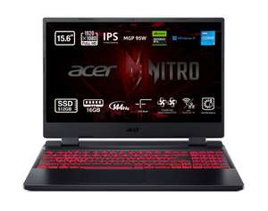 Portátil gaming - Acer Nitro 5 AN515-58, 15.6" Full HD, Intel Core i5-12500H, 16GB RAM, 512GB SSD, GeForce RTX 3050, Windows 11 Home