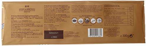 Lindt – Tableta de Chocolate con Leche y Avellanas, 300 g