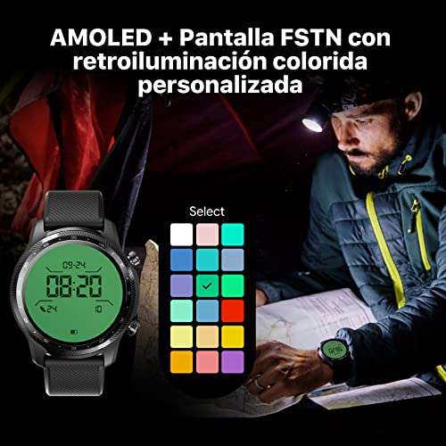 Ticwatch Pro 3 Ultra GPS Smartwatch Qualcomm SDW4100 y Mobvoi