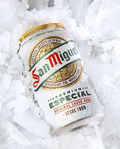 San Miguel Especial Cerveza Lager, 24 x 33cl