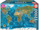 Puzzle XL Educa 12.000 piezas -Maravillas del mundo-