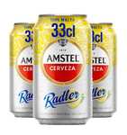 24 latas de 33cl de cerveza RADLER con zumo natural de limón (a 0,46€ la lata)