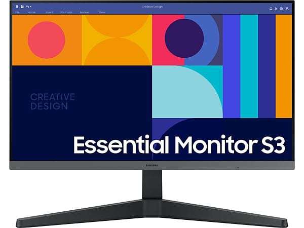 Monitor - Samsung Essential S3 LS27C330GAUXEN, 27 IPS", Full-HD, 4 ms, 100 Hz, AMD FreeSync, ( 24" por 105€ ) // Con Newsletter 10€ menos