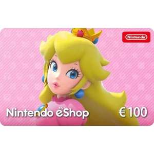 Nintendo eShop Tarjeta de 100€ por 79€ // 75€ por 59€