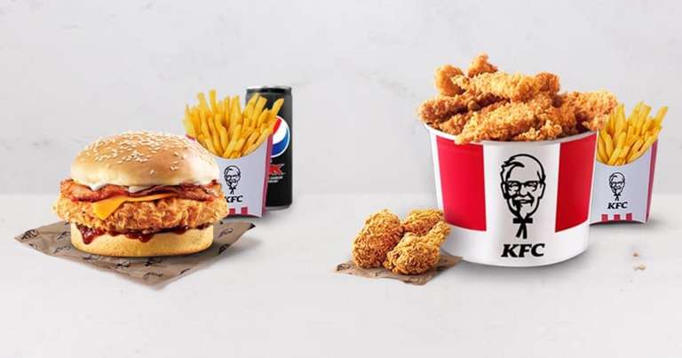 ¡50% en el bucket de KFC sólo en Madrid y Barcelona!