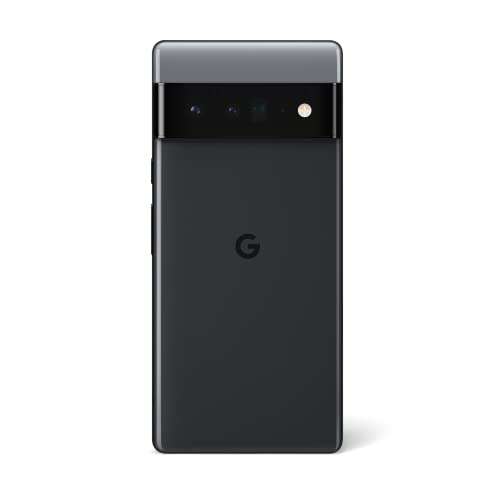 Google Pixel 6 Pro - Teléfono móvil libre Android 5G con cámara de 50 megapíxeles y lente de gran angular - [128 GB] - [Carbón]
