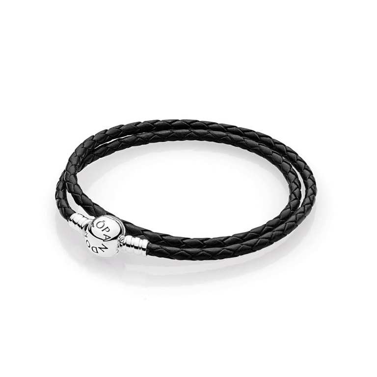 Imagen de Pulsera PANDORA Piel y Plata