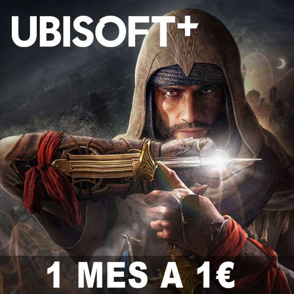 1 mes de Ubisoft+ a 1 €