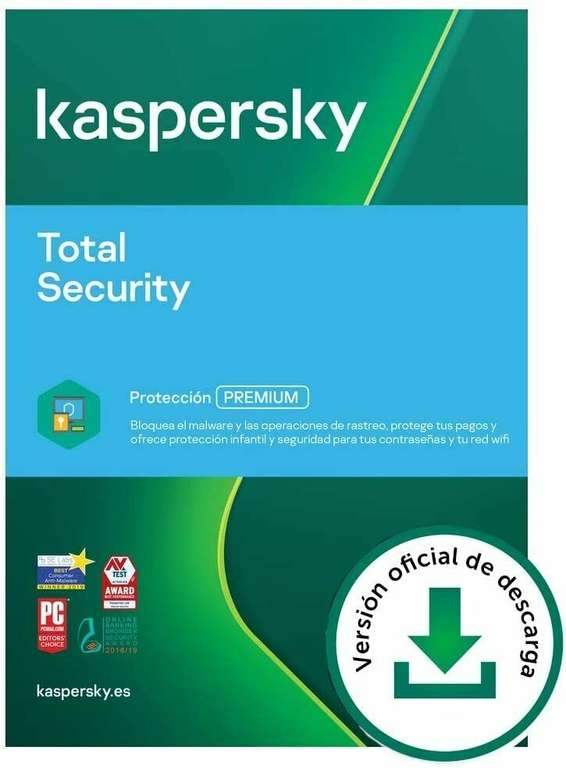 Kaspersky Total Security 2022 (5 dispositivos, Premium) 1 año