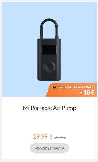 Mi Portable Air Pump - 07/07