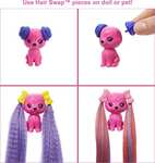 Barbie Color Reveal, con accesorios para el pelo y mascota