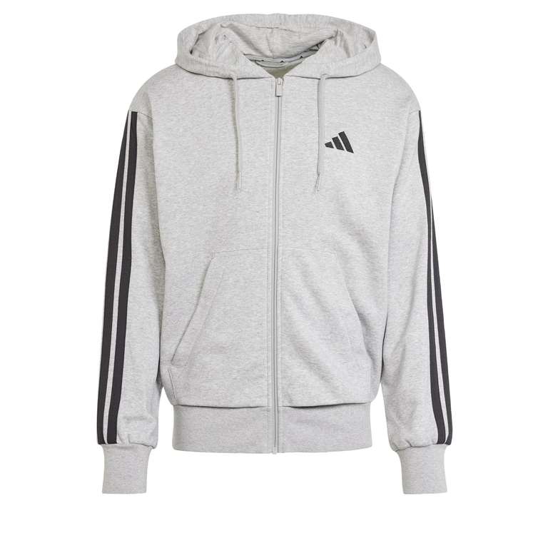 Adidas Men's Chaqueta con Capucha Essentials French Terry 3 Bandas. S M L XL XXL