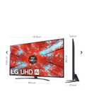 LG TV LED 189 cm (75'') LG 75UQ91006LA 4K SmartTV WebOS 22, HDR10, HLG, Sonido Dolby Digital Plus & AC4