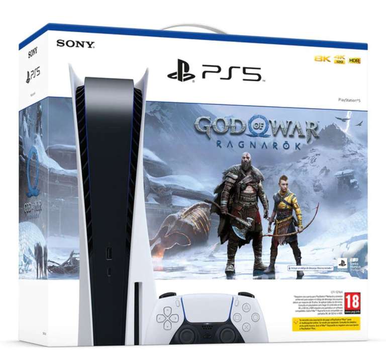 Consola PS5 + God of War Ragnarok