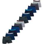 Don Algodon - Boxers Hombre Pack 12 Unidades | 6 Colores | Suaves, Transpirables y Resistentes - Máxima Comodidad