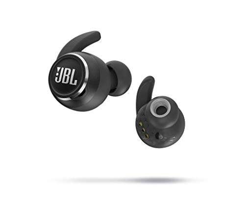 JBL Reflect Mini NC TWS Auriculares Inalámbricos Deportivos In Ear con cancelación de ruido, resistente al agua IPX7, color negro