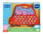 VTech - El Coche Alfabeto de Peppa Pig, Juguete niños +3 años, aprende el abecedario, mismo precio Eci