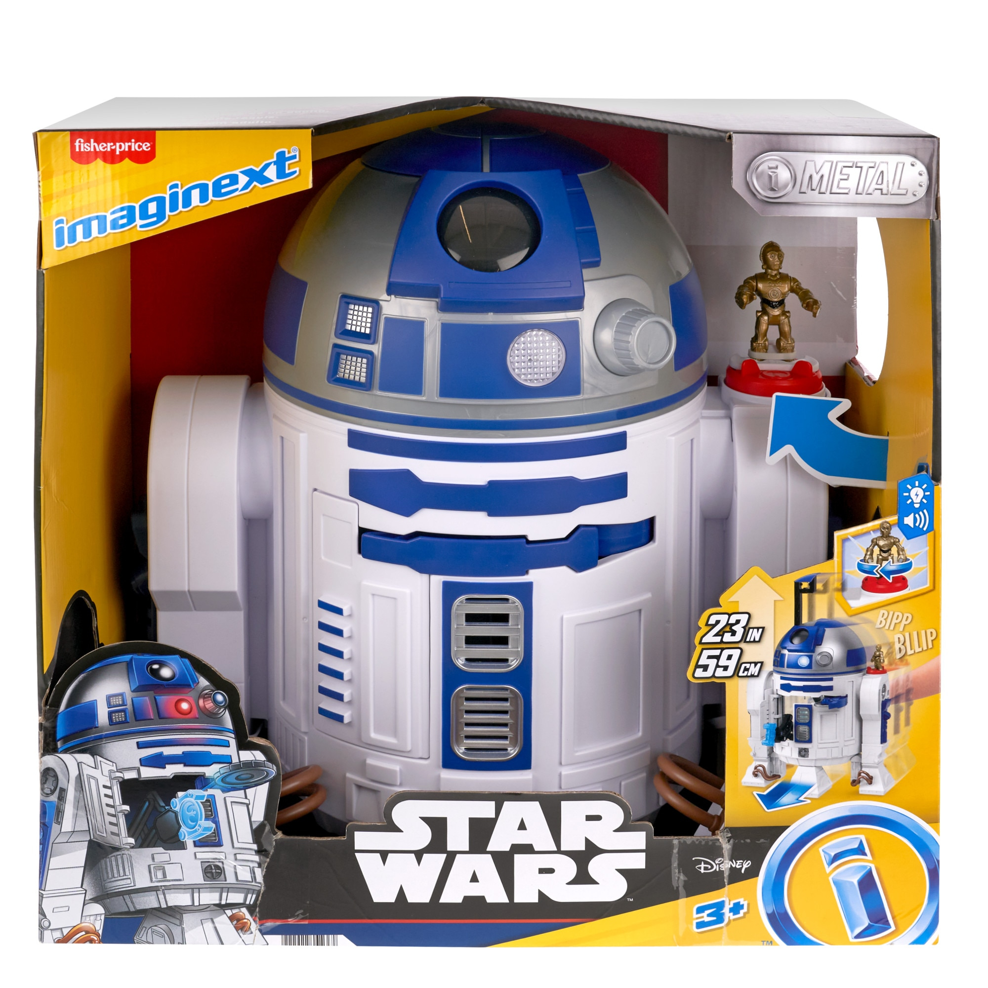 Figura grande R2D2 Star WarsFisher-Price Imaginext