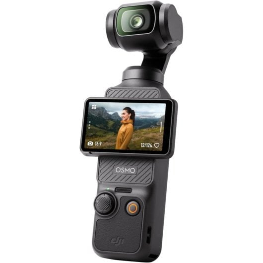 Cámara DJI Osmo Pocket 3 4K (Sensor CMOS 1", estabilizador 3 ejes, pantalla táctil rotatoria 2", ActiveTrack 6.0, D-Log M, PcComponentes)