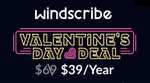 VPN Windscribe 40€ por 1 año - Oferta por San Valentín