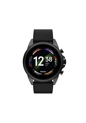 Fossil Connected Smartwatch Gen 6 para Hombre con tecnología Wear OS de Google, frecuencia cardíaca, NFC y notificaciones smartwatch FTW4059