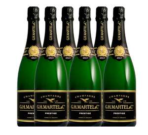 MARTEL Prestige champagne brut Caja 6 botellas 75 cl