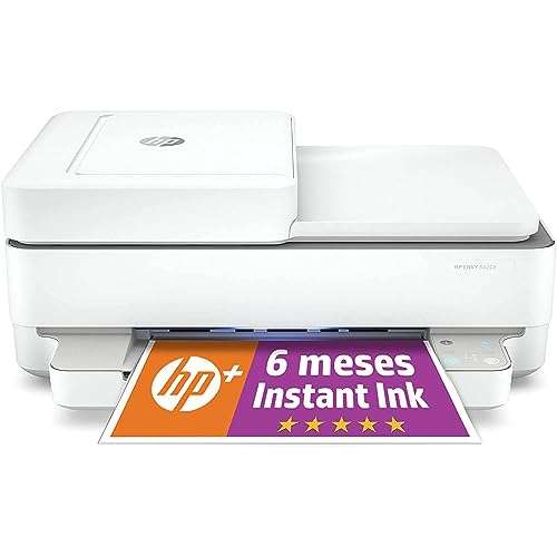 Impresora Multifunción HP Envy 6420e + 6 meses de impresión Instant Ink con HP+