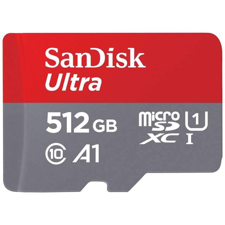 SanDisk 512GB Ultra, Tarjeta de memoria microSDXC,