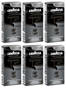 6 cajas de cápsulas Nespresso LAVAZZA ESPRESSO MAESTRO RISTRETTO (60 cápsulas; a 0,17/cápsula)
