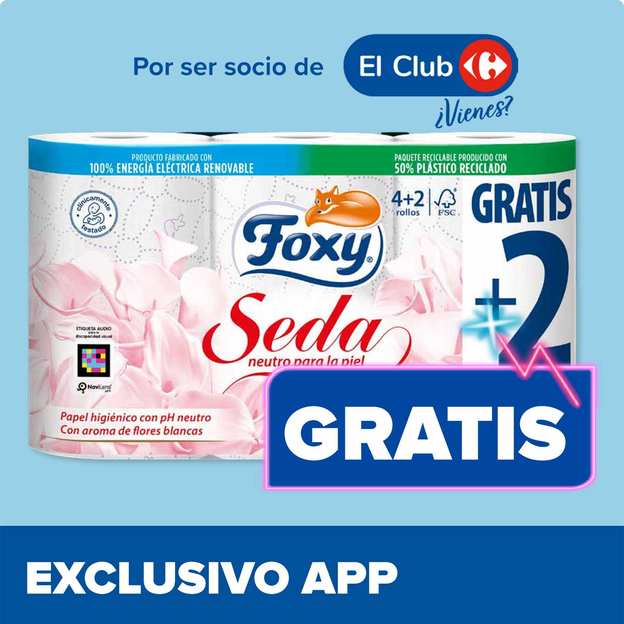 Imagen de REGALO 6 rollos papel higiénico F