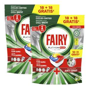 Fairy lavavajillas Platinum Plus (Tope de gama) 72 lavados