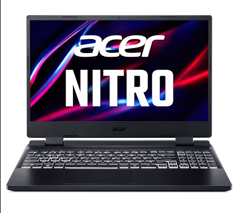 Portátil Gaming Acer Nitro 5 NH.QFJEB.001, i7, 16GB, 512GB SSD, GEForce RTX 3050, 15,6", FreeDOS / Sin Sistema Operativo