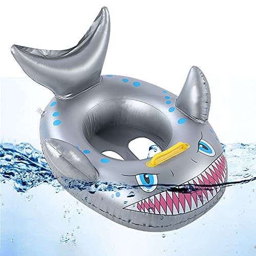 Flotador para bebe tiburón 70x50cm (más modelos en descripción)