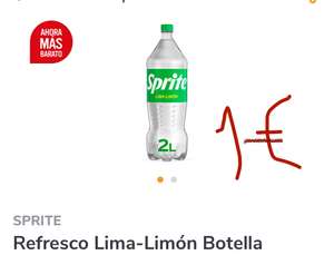 Consum - SPRITE Lima-Limón 2L a 1€