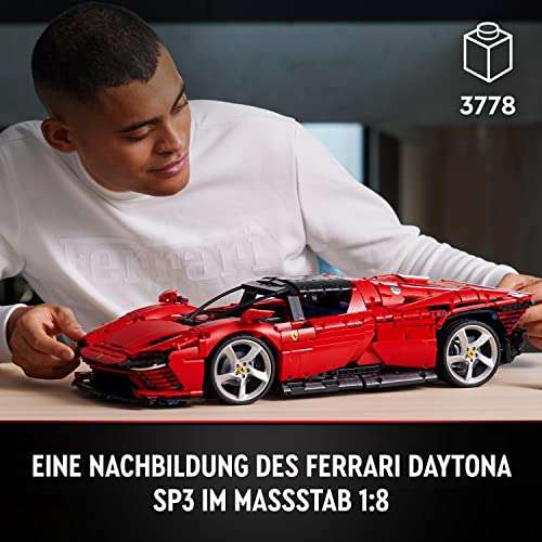 LEGO 42143 Technic Ferrari Daytona SP3 - Precio con envío incluido - mismo precio lamborghini sian