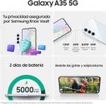 Samsung Galaxy A35 5G 8/256GB Negro Libre