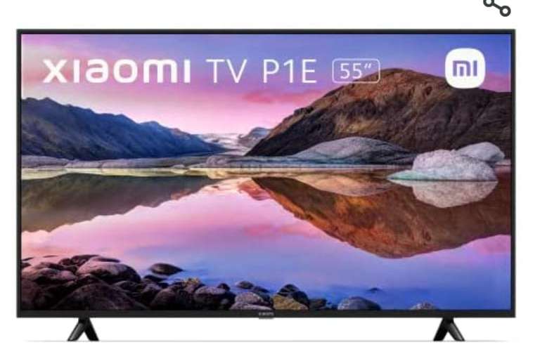 Xiaomi Smart TV P1E 55 pulgadas (UHD, HDR 10 ) tb en Amazon