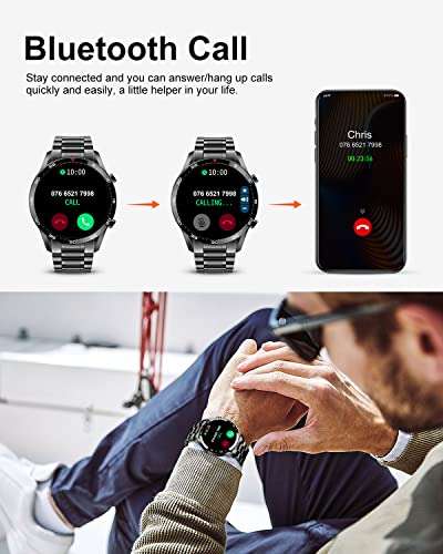 Reloj inteligente (Smartwatch) grande, estético y económico (envío gratis con Prime)