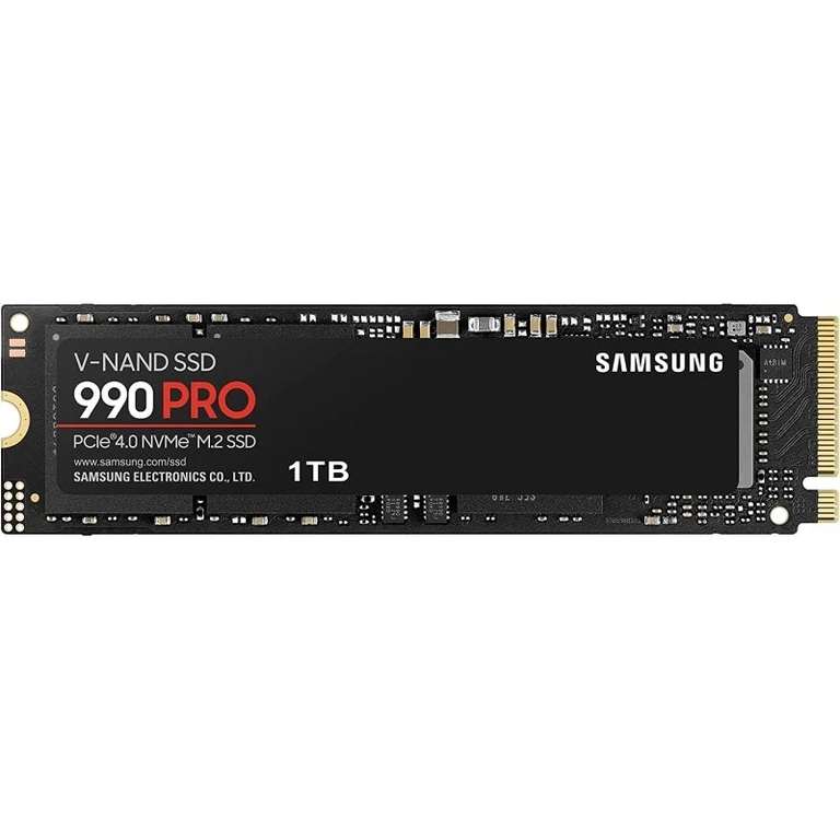 Samsung 990 PRO 1TB SSD PCIe 4.0 NVMe M.2