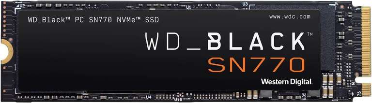 WD_BLACK SN770 1TB PCIe Gen4 NVMe SSD para gaming