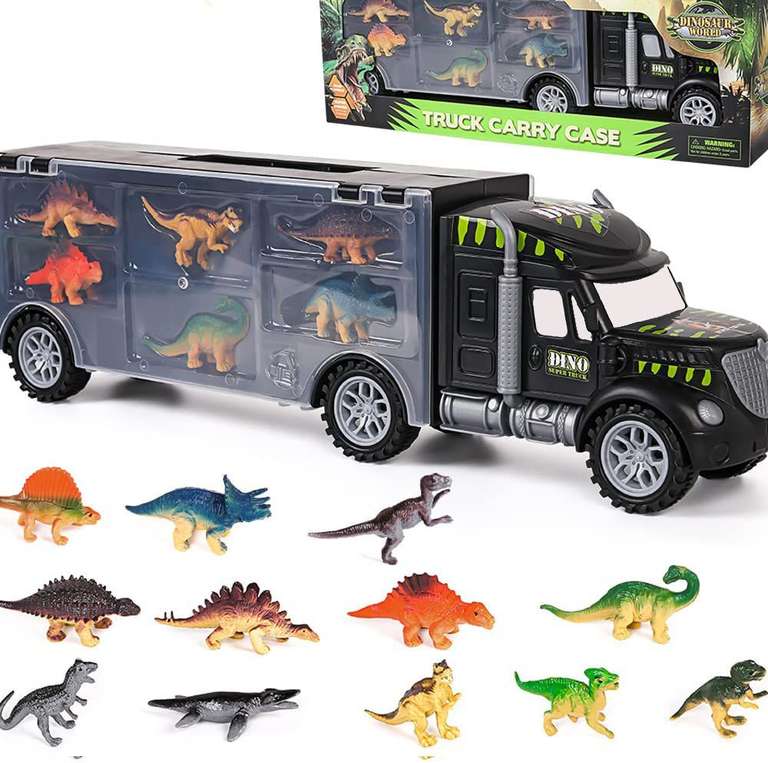 Dinosaurios Juguetes Transporte Camión Transporte(CUPON 50%)
