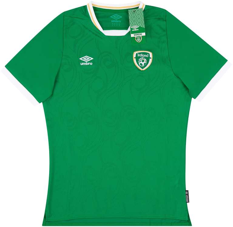 Camiseta de local femenina de Irlanda 2020-21