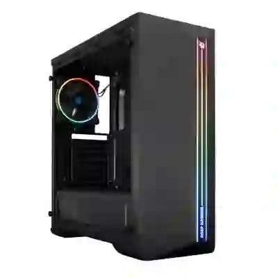 Caja PC Gaming ATX/microATX ARGB, Soporta Gráficas Hasta 360mm de Longitud, Hasta 5 Ventiladores Auxiliares