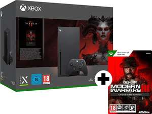Consola Xbox Series X 1 TB con Diablo IV + Call Of Duty Modern Warfare III