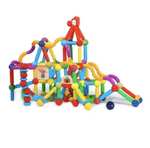 Juego de bloques de construcción magnéticos para niños barras magnéticas juguetes educativos para niños Montessori