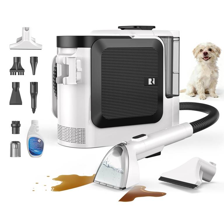 Redkey C2 Aspiradora de Agua Tapicería Lava y Aspira con Vapor (Precio aplicando cupón)