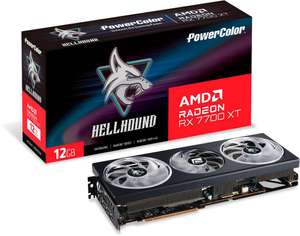 PowerColor Hellhound AMD Radeon RX 7700 XT 12GB
