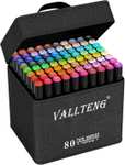 80 Colores Art Markers Rotulador permanente Marcador