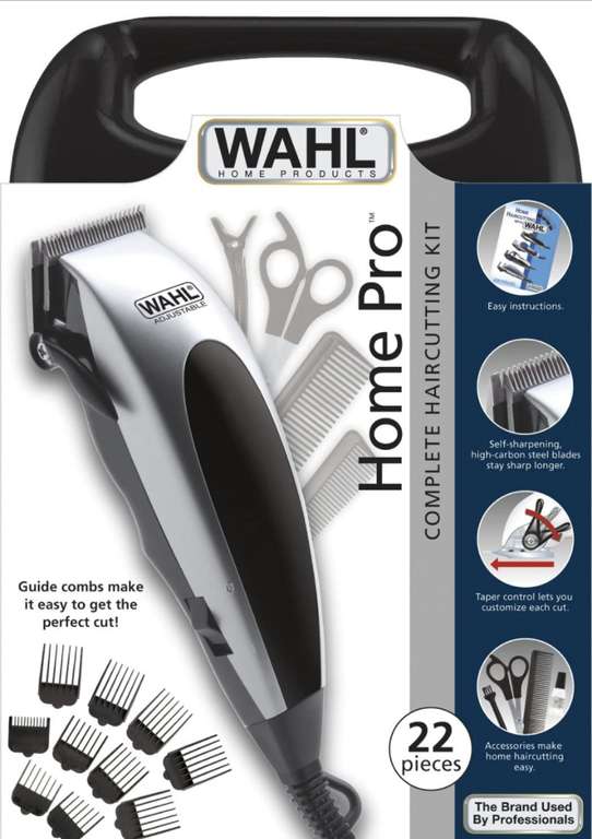 Wahl - Homepro, cortapelos con estuche y accesorios