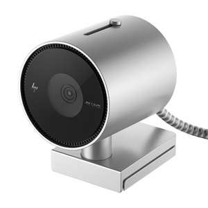 Webcam HP 950 UHD 4K Campo de visión de 103°, Reconocimiento facial, Corrección automática de brillo - También en LTC